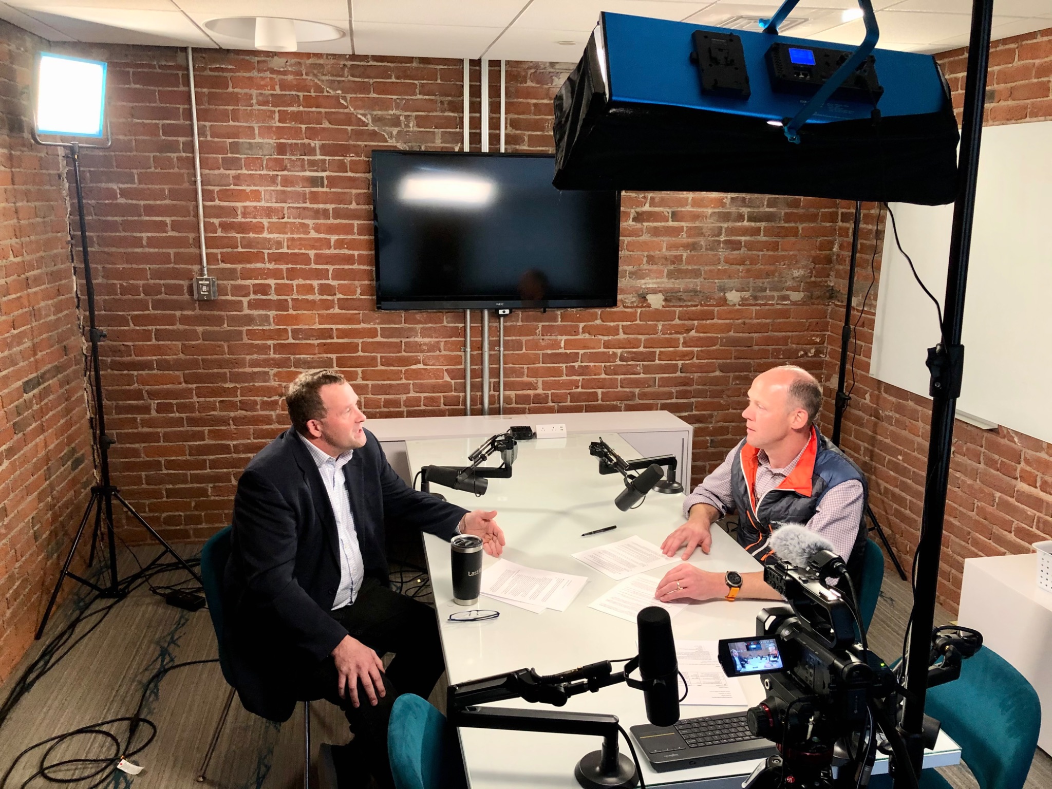 Executive business update podcast series in Boston, Massachusetts.