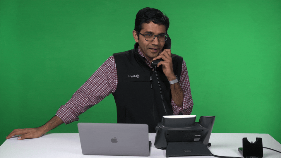 Employee skit in Boston, Massachusetts.